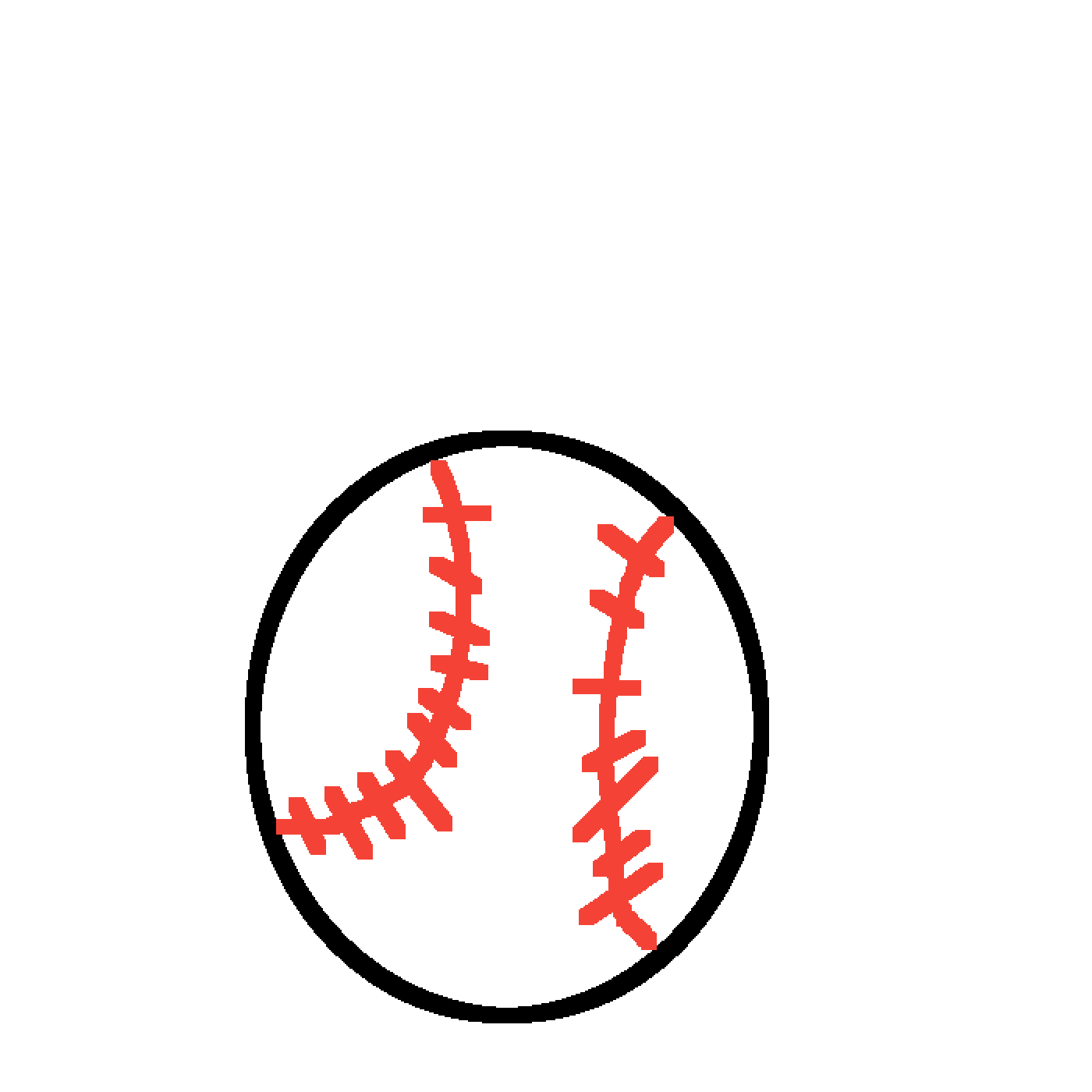 Pixilart base ball by tohatbanana