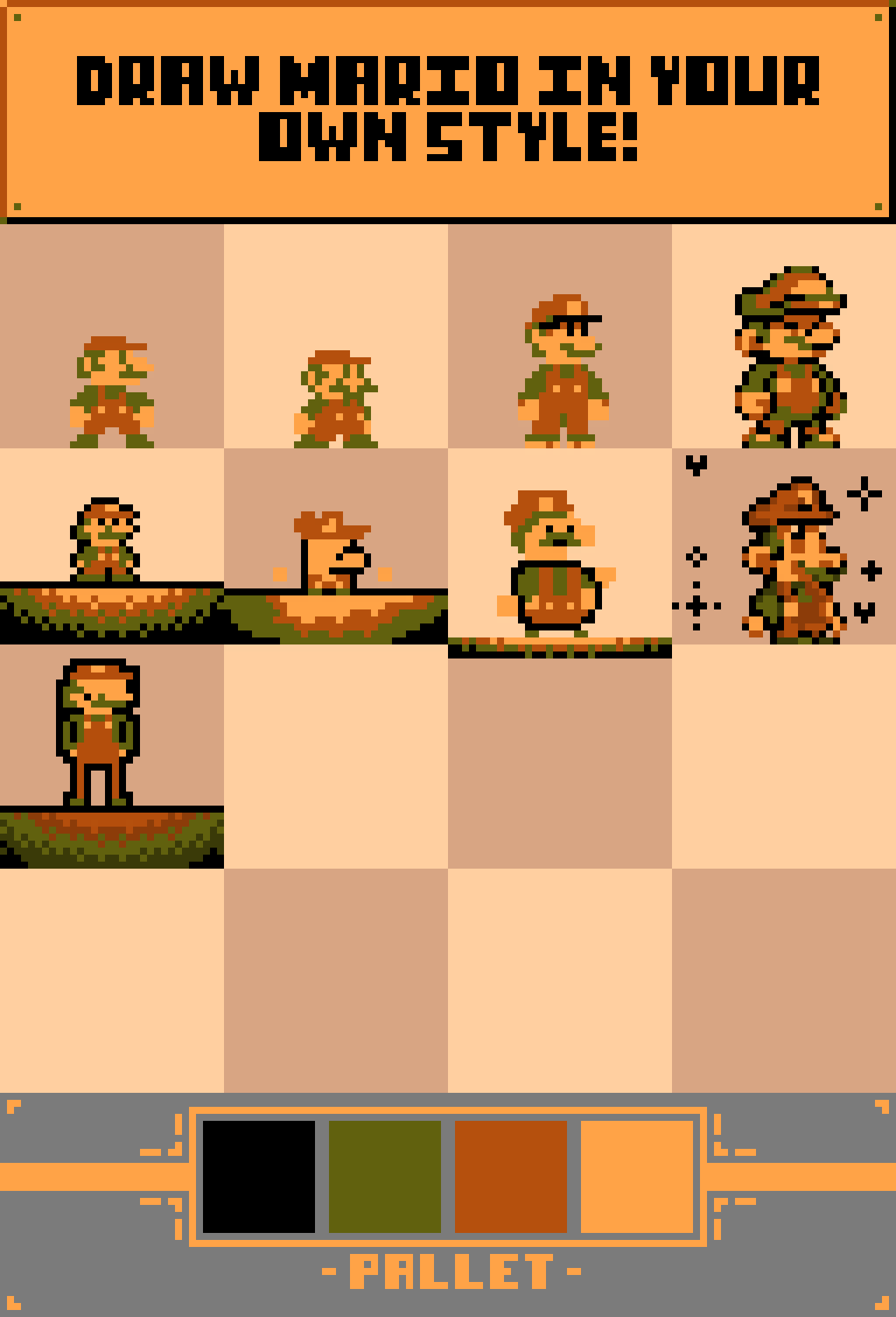 Pixilart - Make your own Mario by shakeheadarts