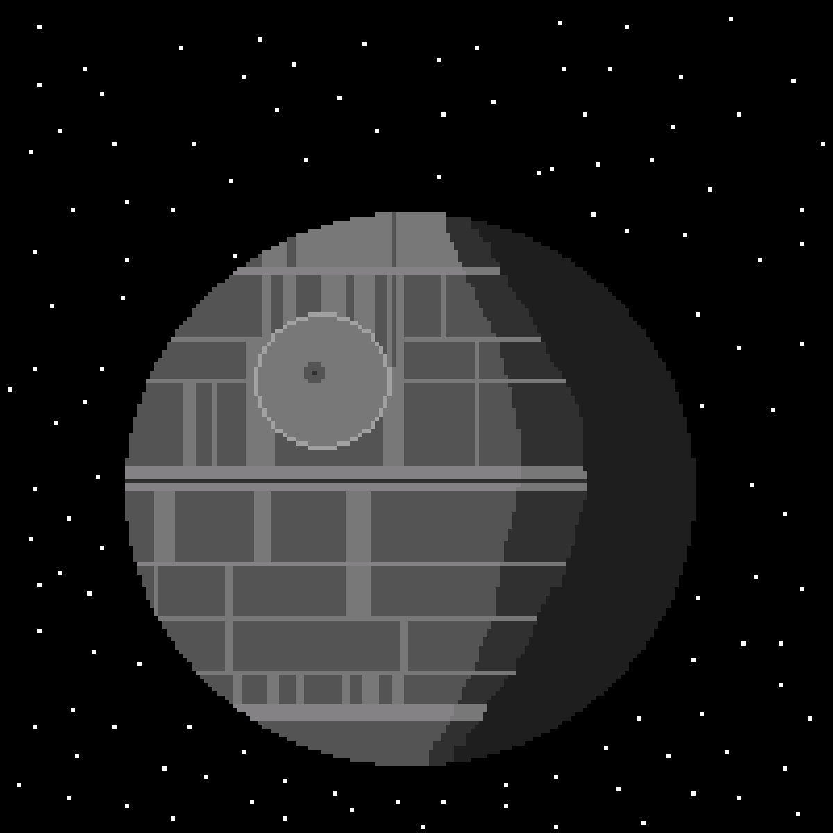 Pixilart Death Star by JustSomeGlol
