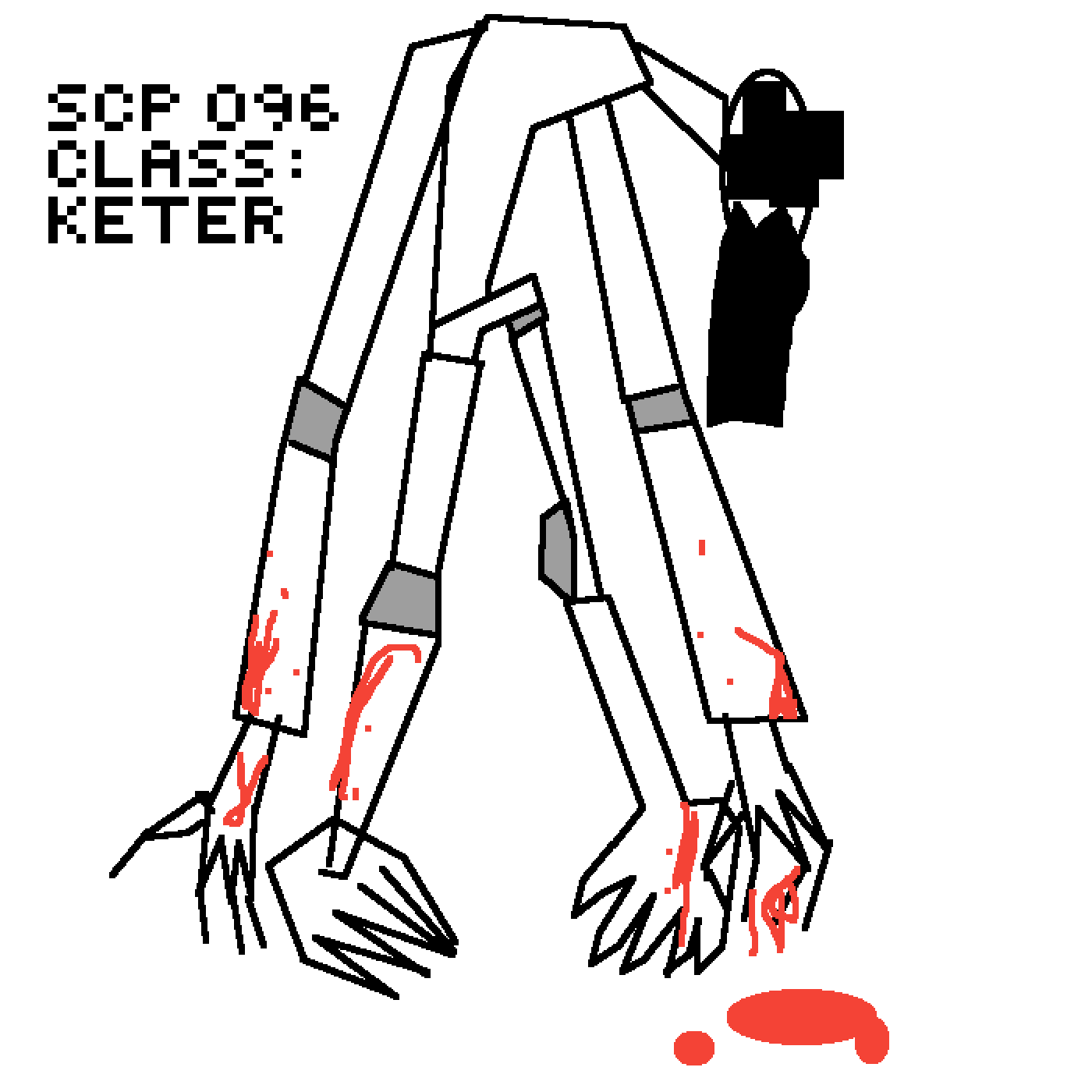 Pixilart - SCP 096 by Vorbys-alt