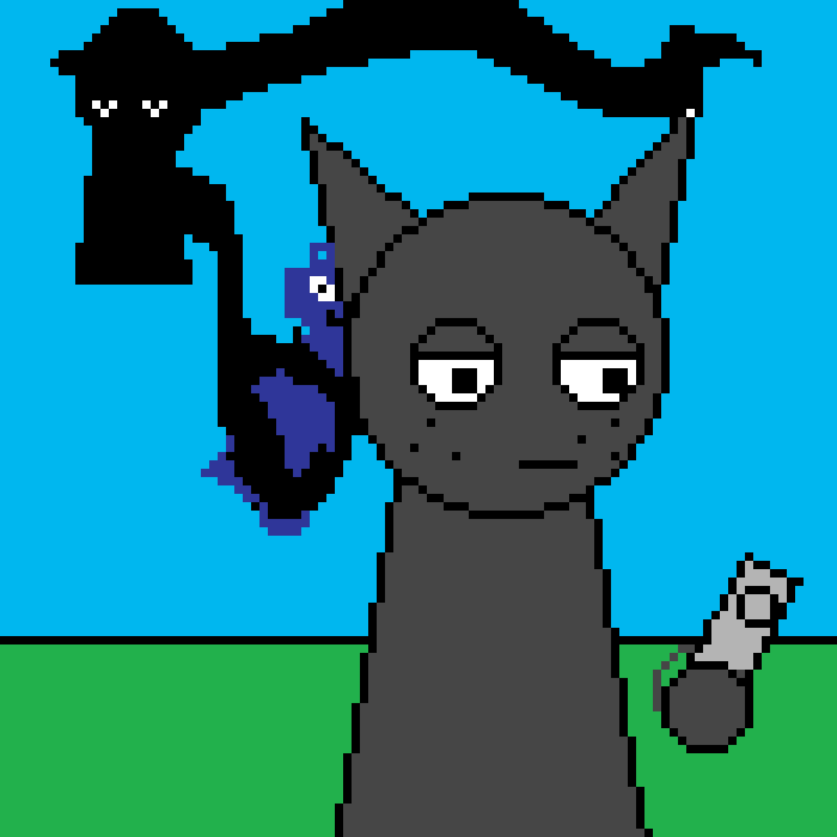 Pixilart - black likes jevin by Dragonsword990