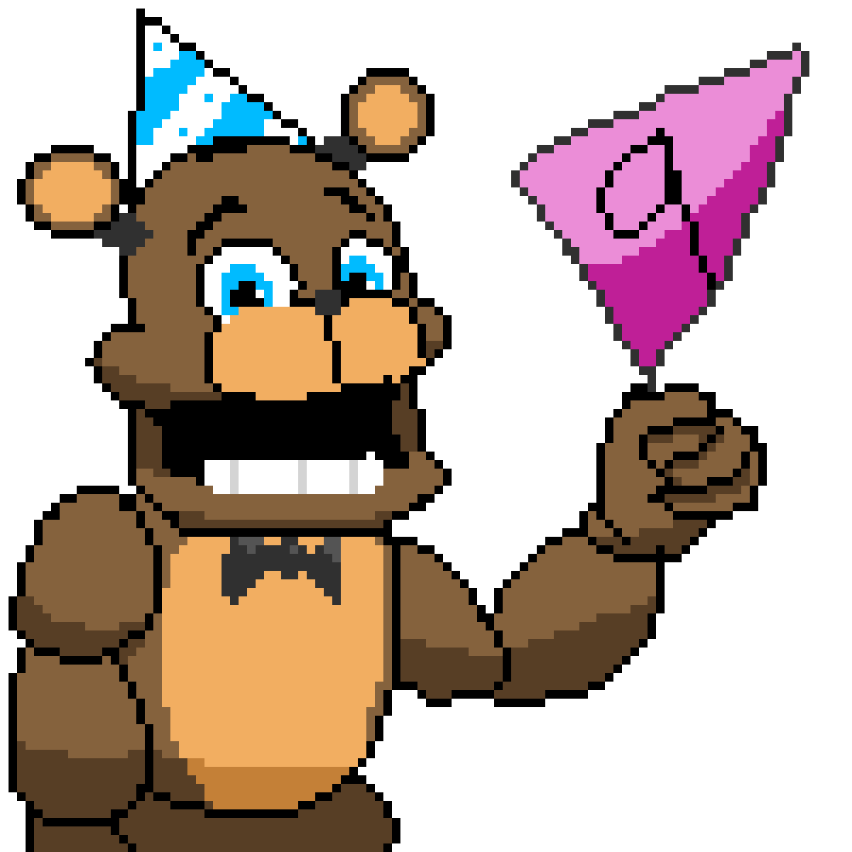 Pixilart - Happy 9th anniversary fnaf! by Octopie34