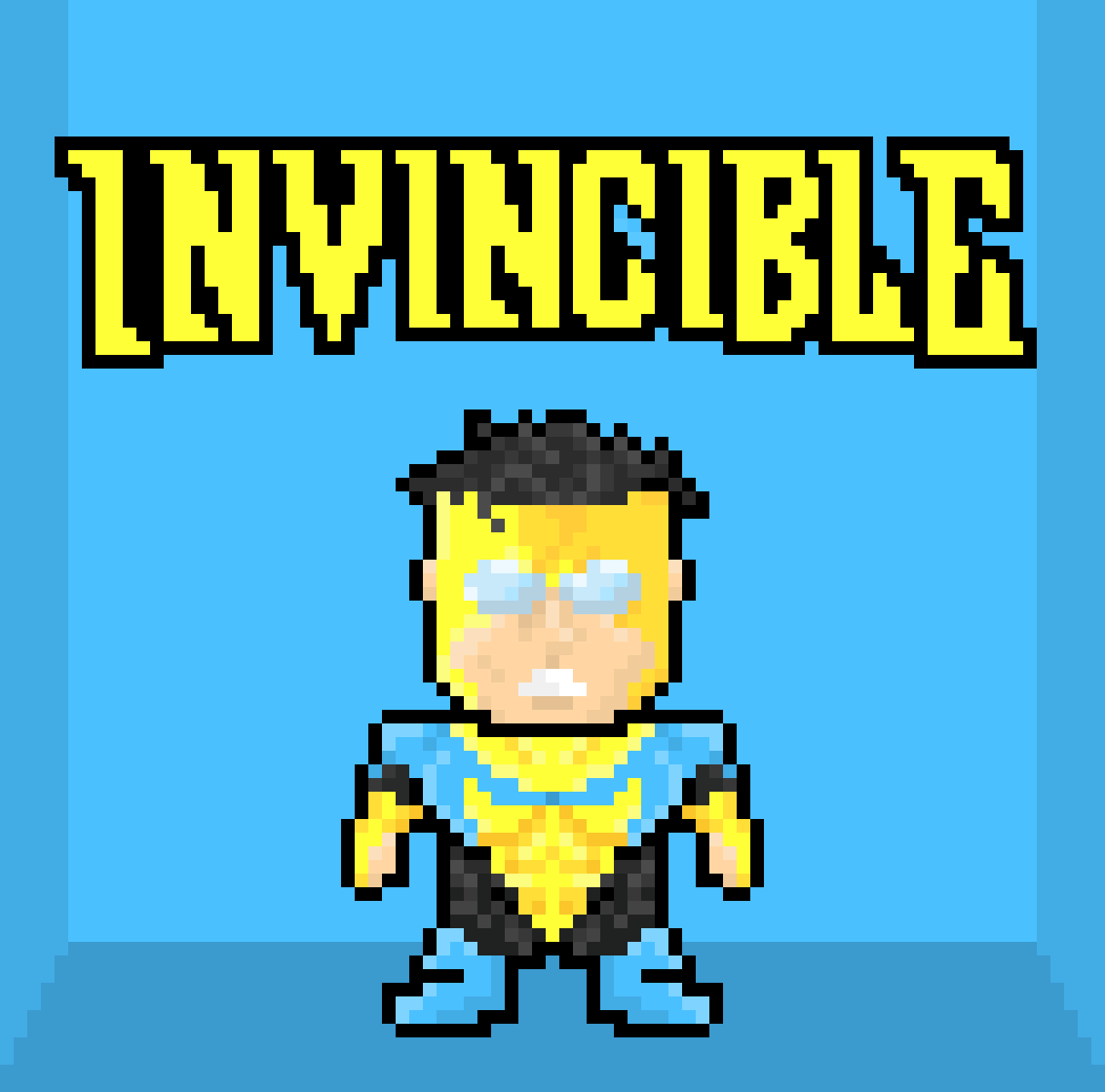 Pixilart - Invincible by garrett5
