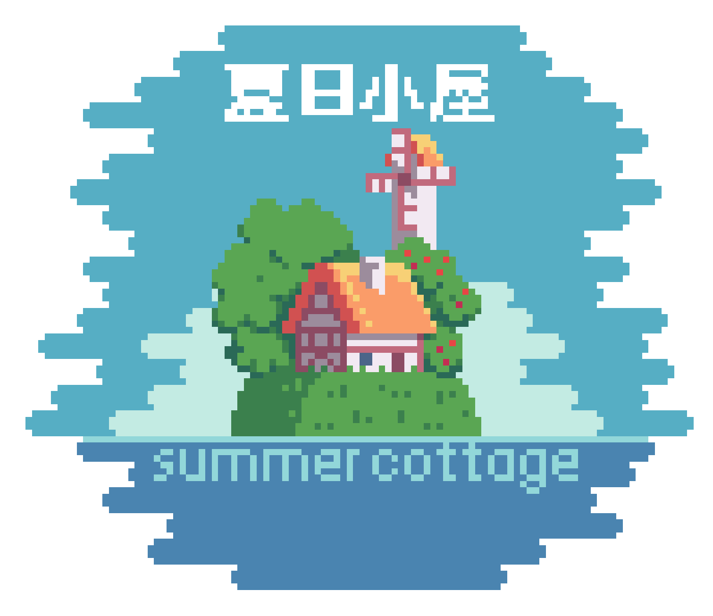 Pixilart summer cottage by jhl