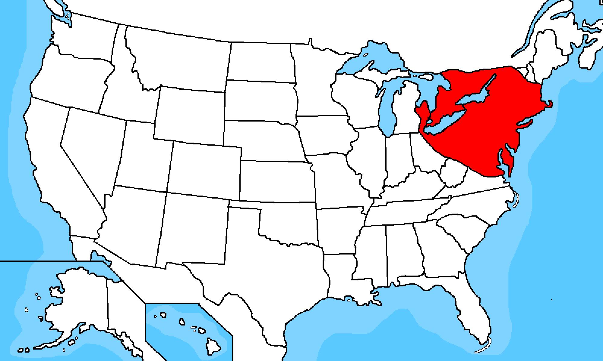 Pixilart - What if New York formed an empire? by Blueboy360