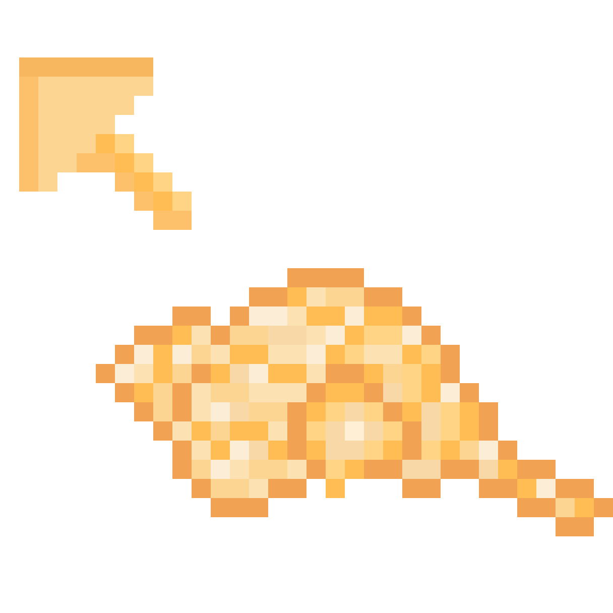 Pixilart Shell Cursor by YourBabySeal