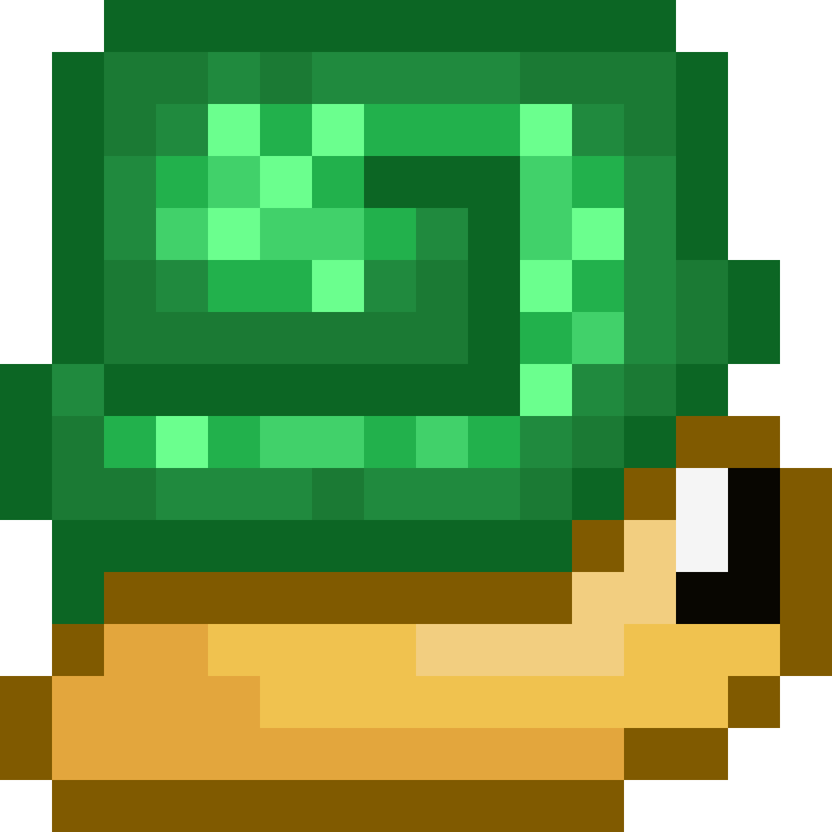 Pixilart Stardew valley snail by cherrymohn