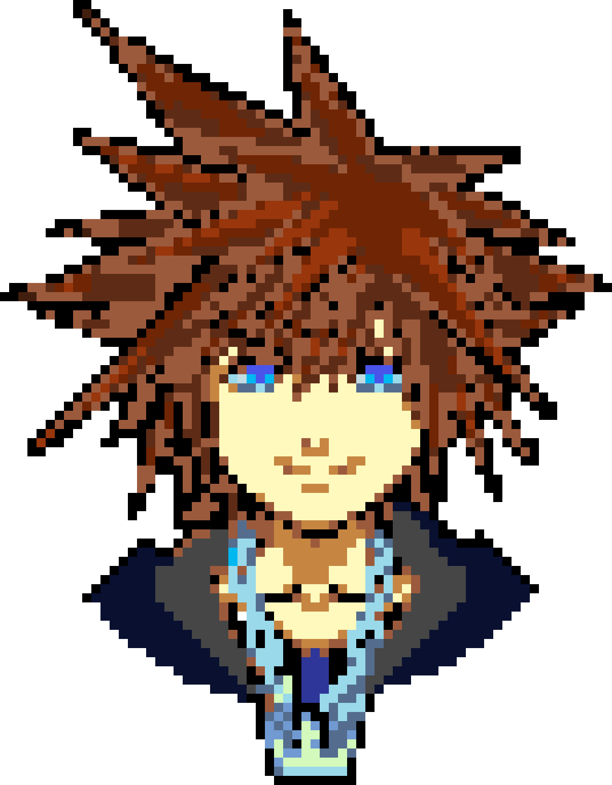 Pixilart - SORA(KH2) by Eight-bit-Man06