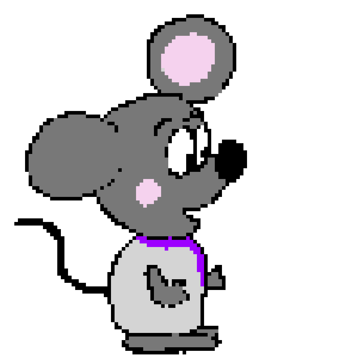 Pixilart Mouse By Suzanne artwork