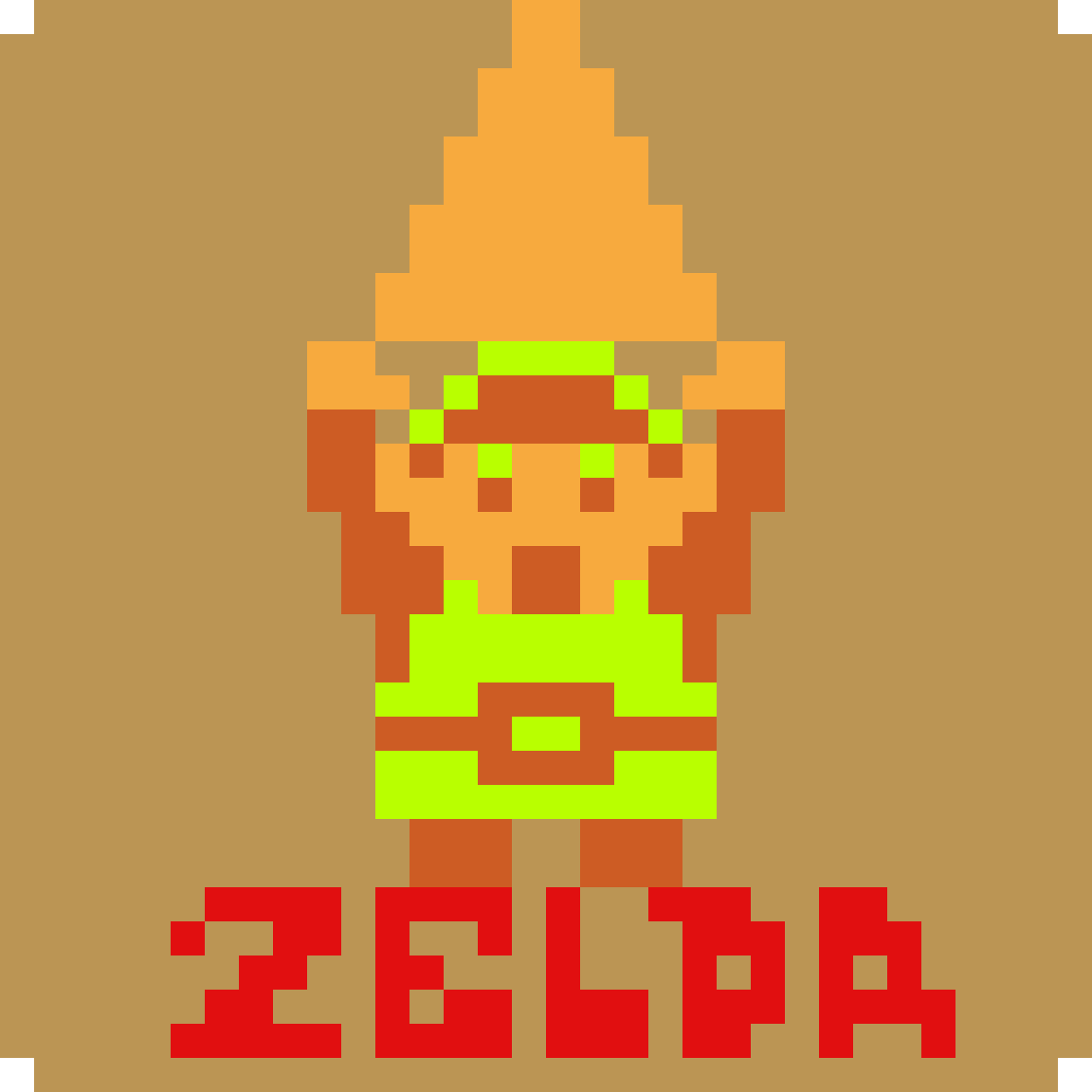 Pixilart - The Legend of Zelda (NES) Icon by Jakobowser1, image size:1216x1216