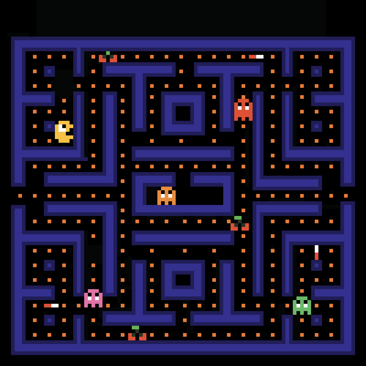 Pixilart - Pac-Man Moving Pixel by heilsena
