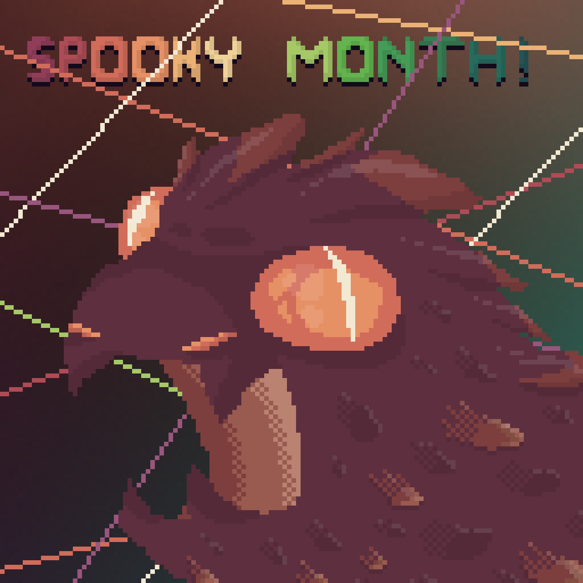 Pixilart - Spooky month! by Lamp-Moth
