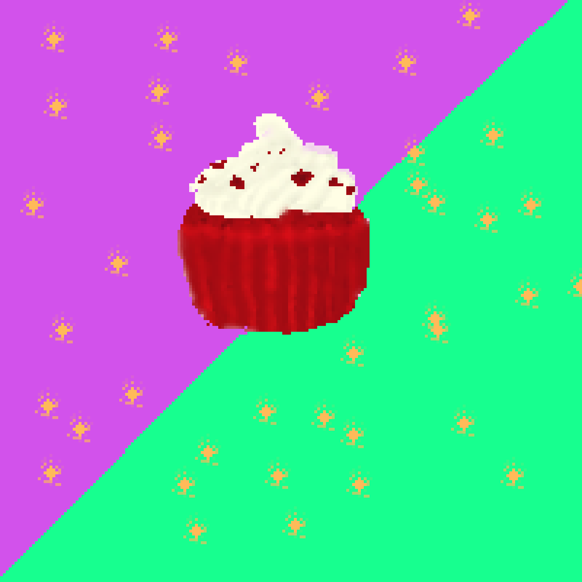 Pixilart - Red Velvet Cupcake by Tiffdraws3paws