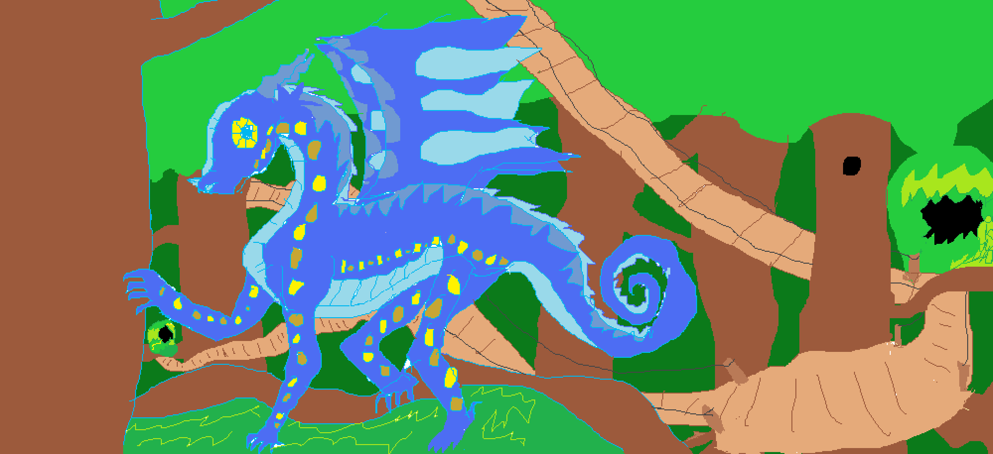 Wof Dragons by KeyaniReality Pixilart