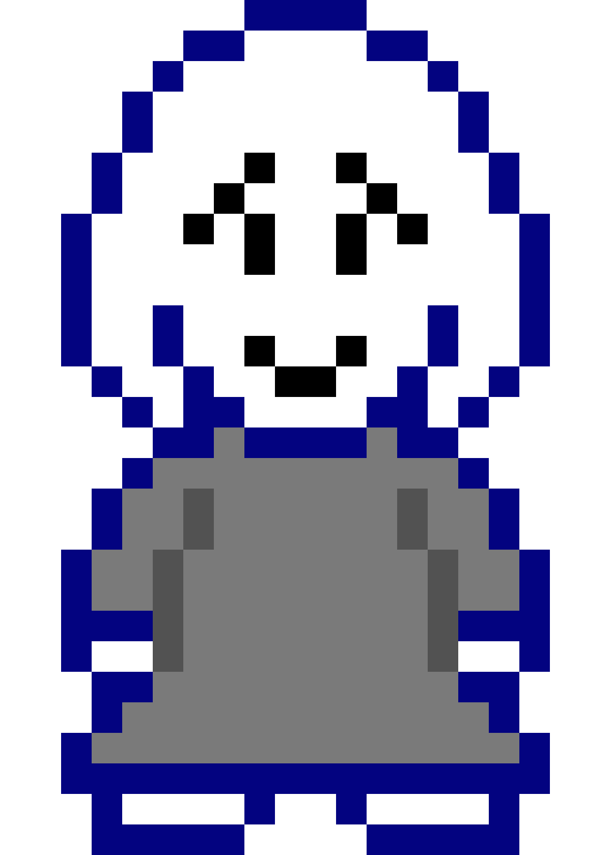 Pixilart - Undertale AU Sprite: Asriel in robe by MoonshineRivers