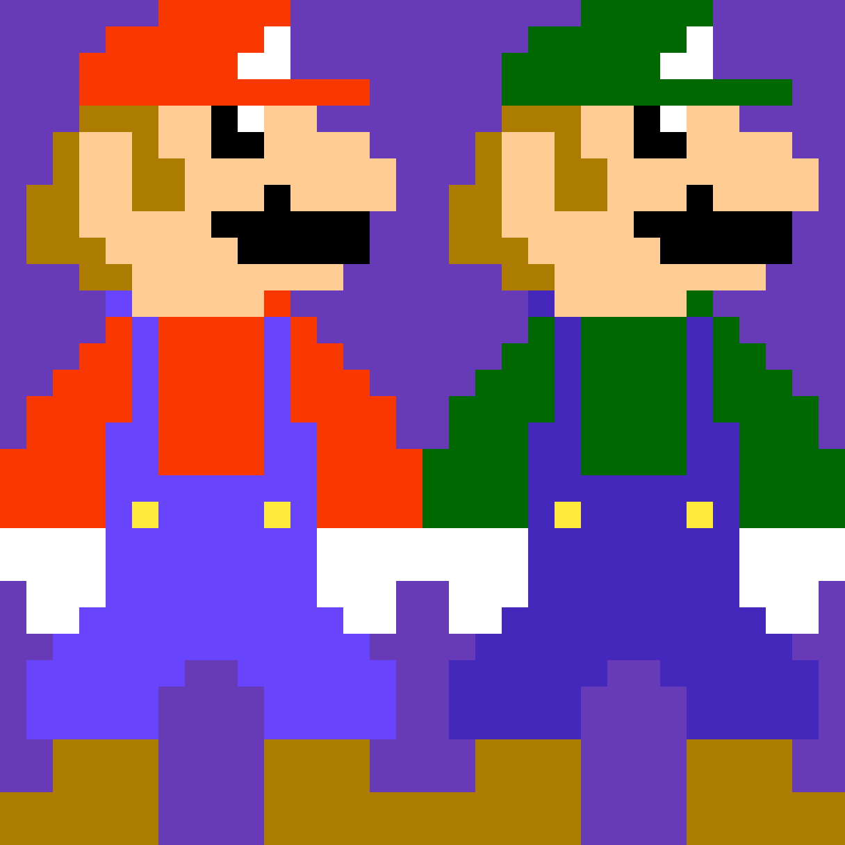 Pixilart - Super Mario Bros. Sprite by SonicFan143