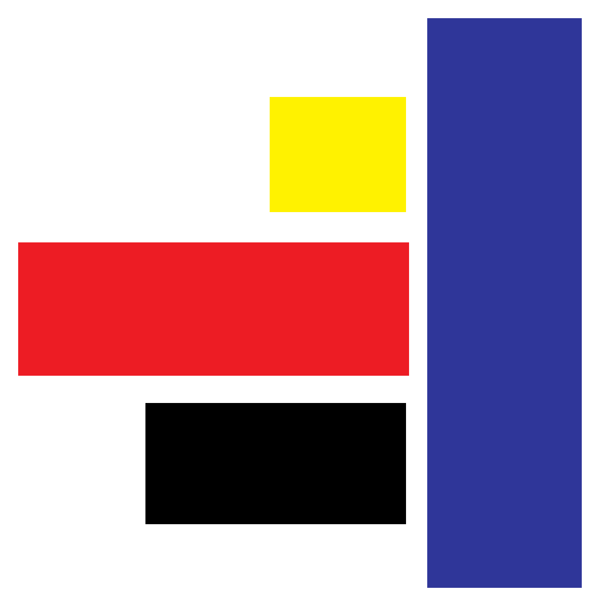 Logo da Back Informática, um cubo colorido