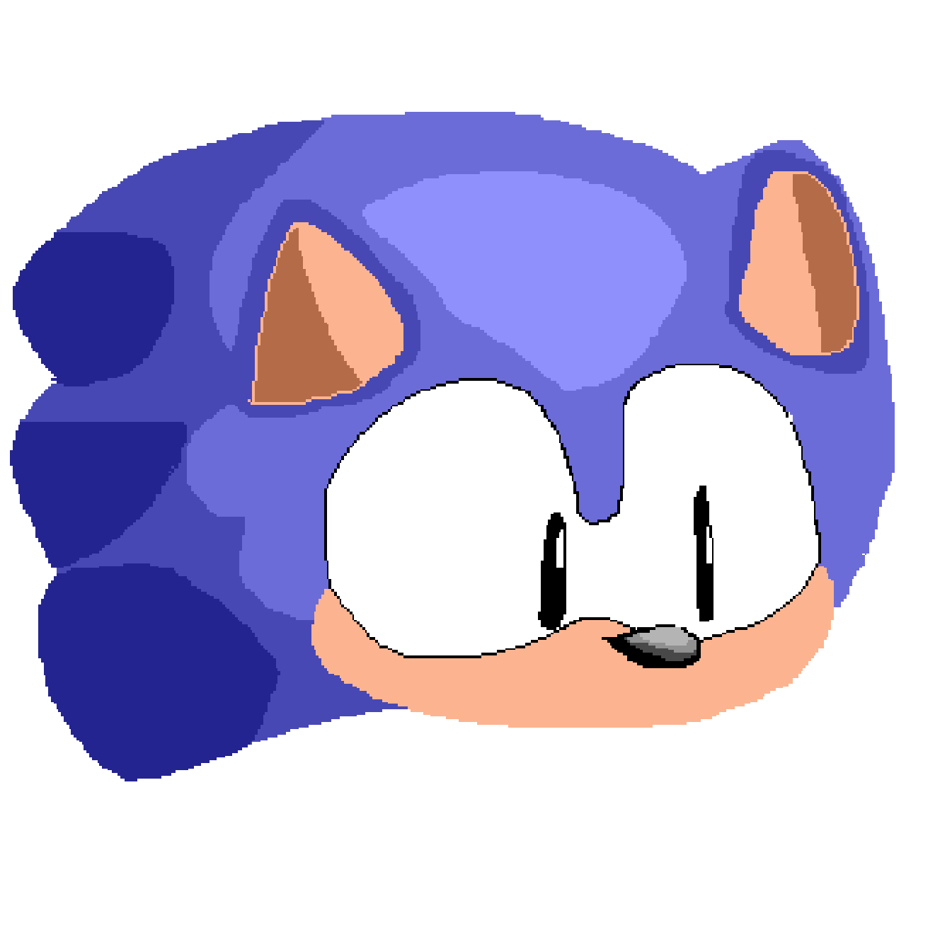 Pixilart Sonic Drawing by Paperblake