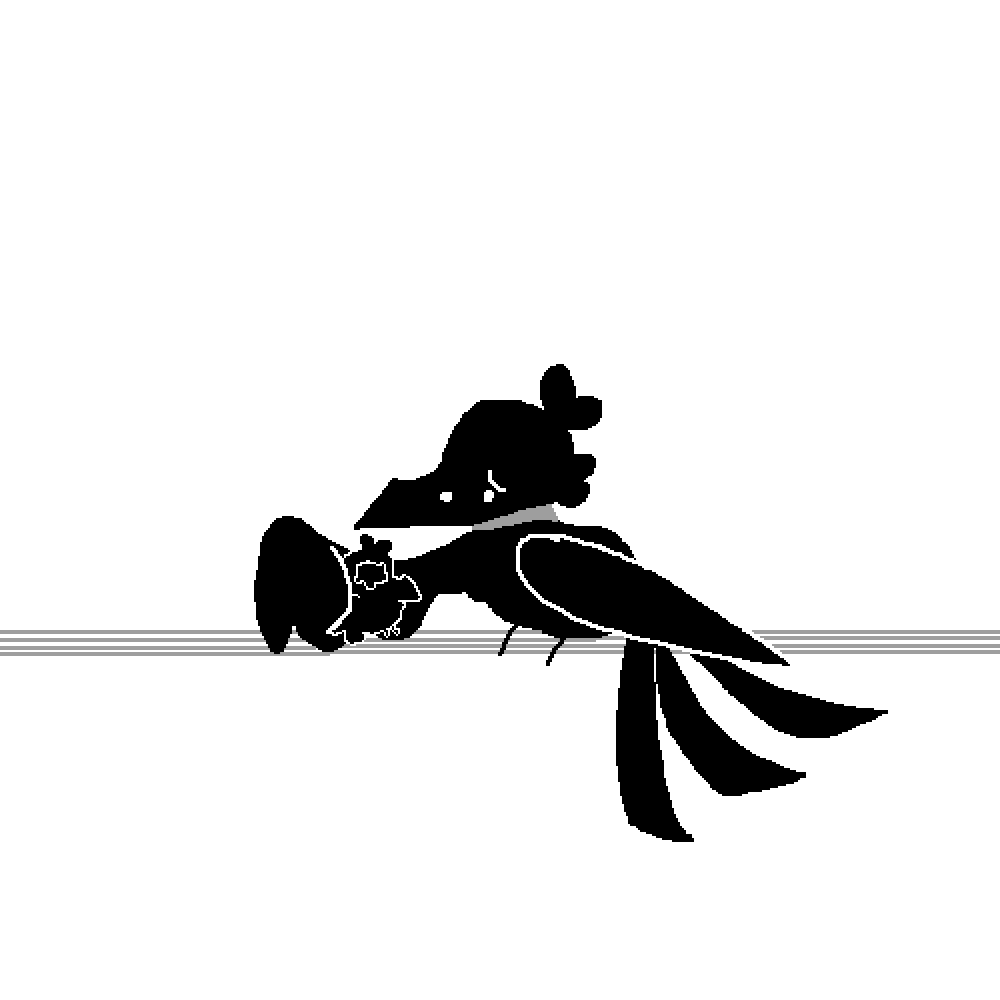 Pixilart - baby crow scared by Ice-Bell