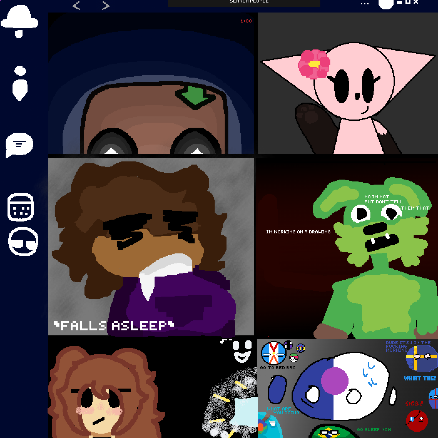 Calling at 1am (every countryball is annoyed at FOA)