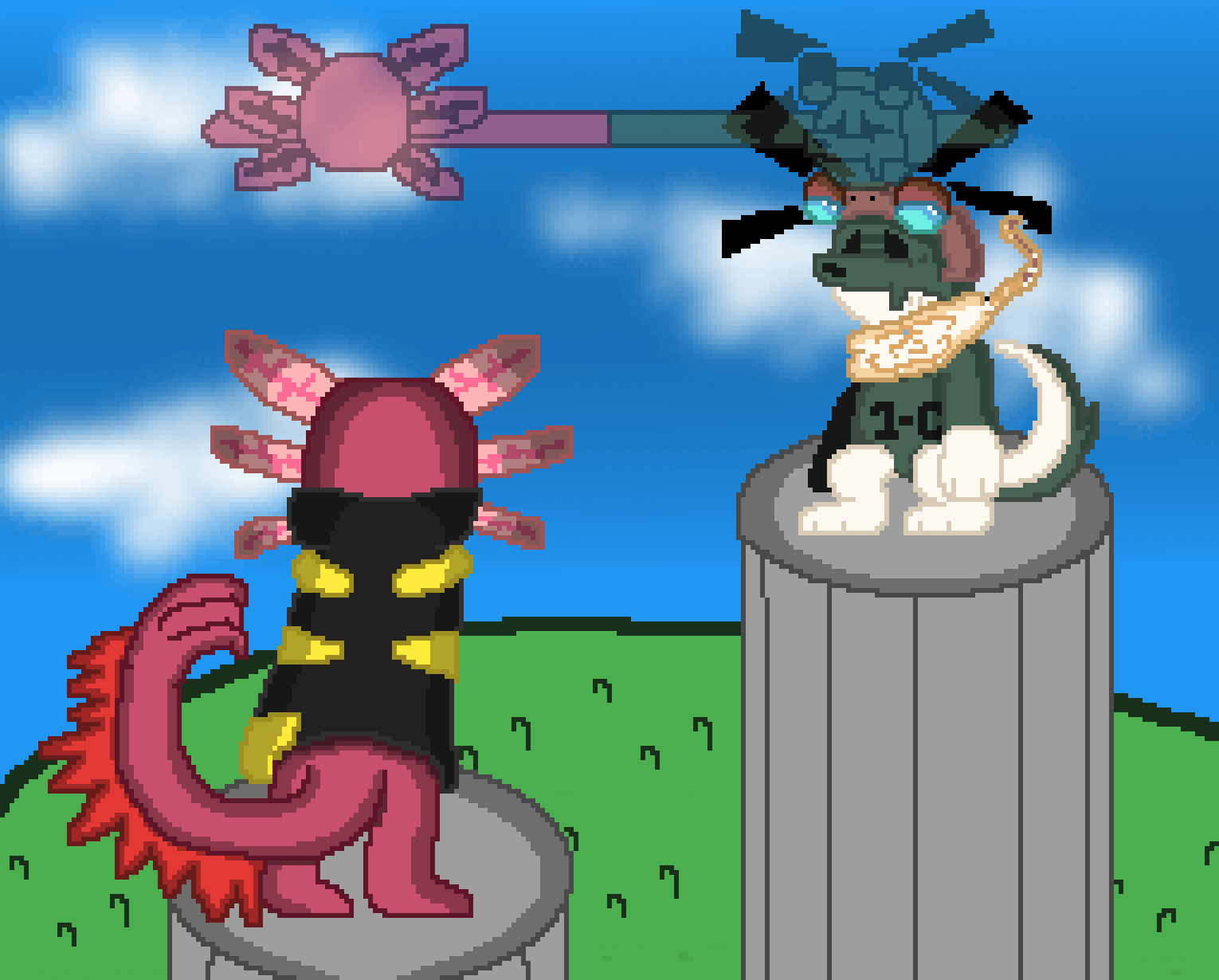 Pixilart Amblyopia First half by Dandefeater