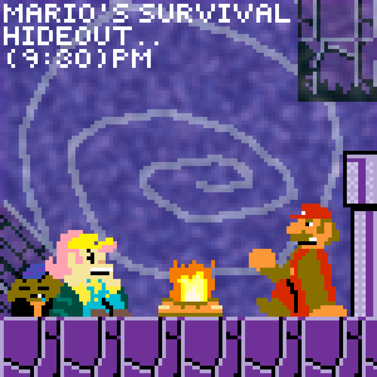 Pixilart Minus World Camping by AltbeeDraws