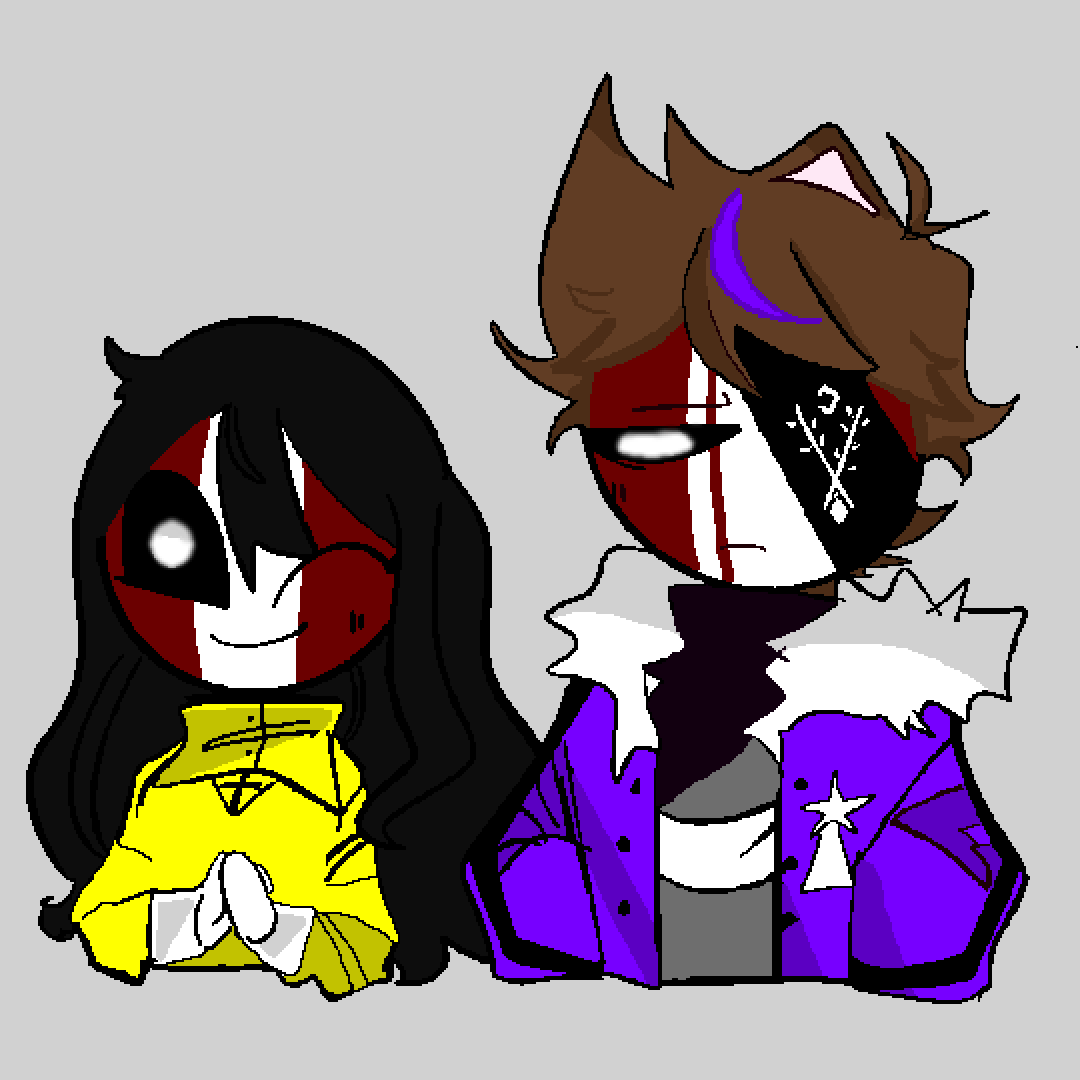 Pixilart - Cassidy and Evan by KyaAfton