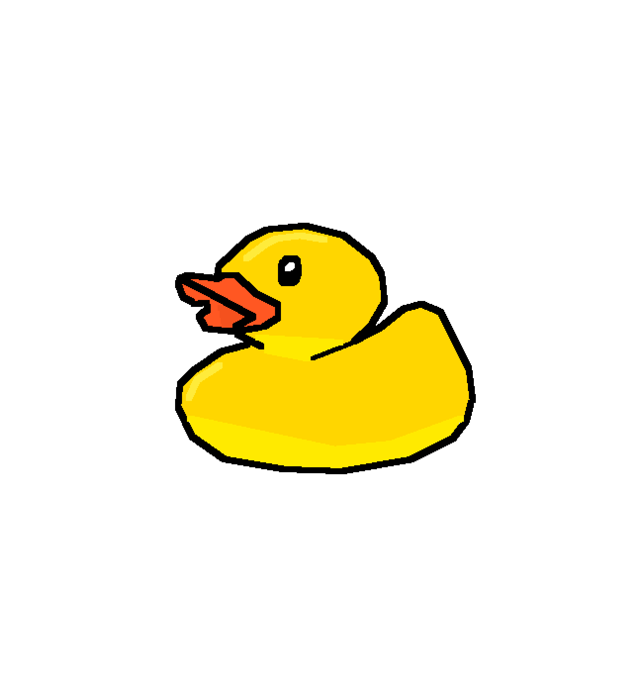 Pixilart rubber duckie by McDognalds