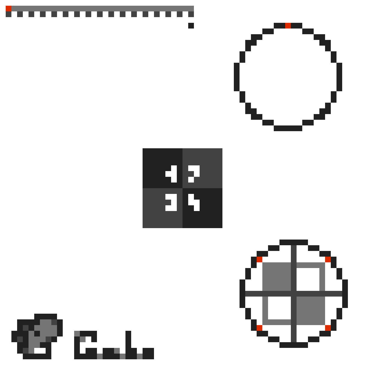 Pixilart - rotation of the square and cool circles by Gab0Bagels