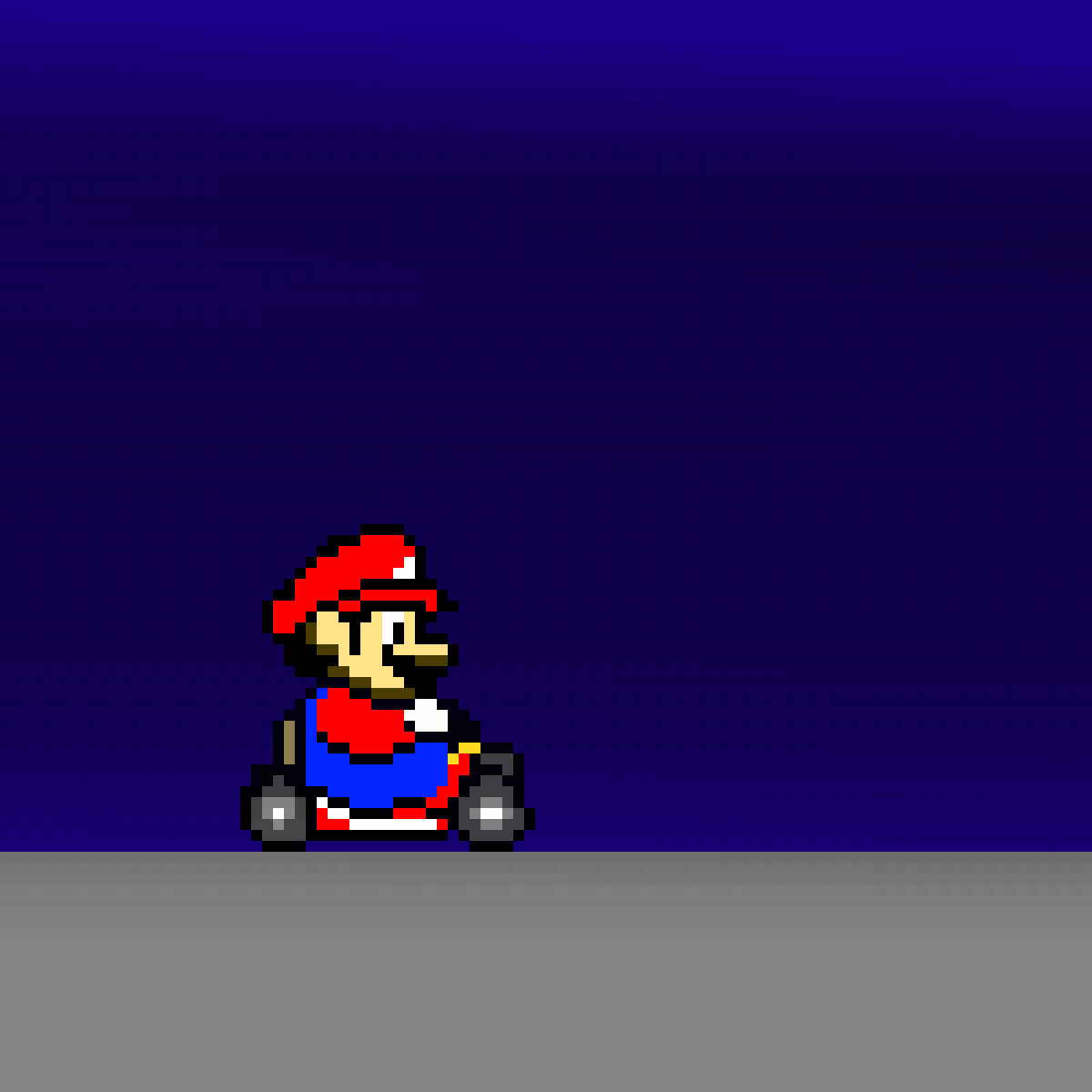 Pixilart Mario kart gif by Amgood