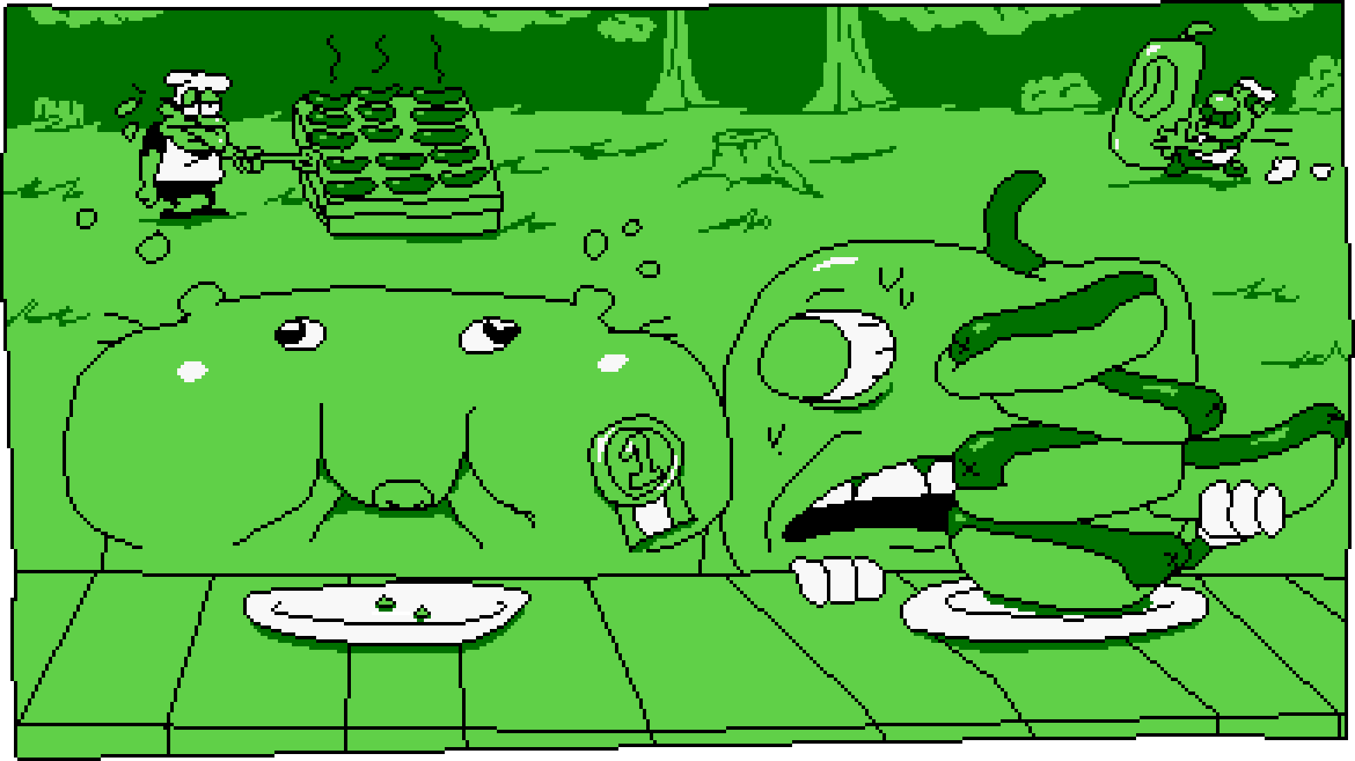 Pixilart pizza tower ending 5 by mariodoge8563