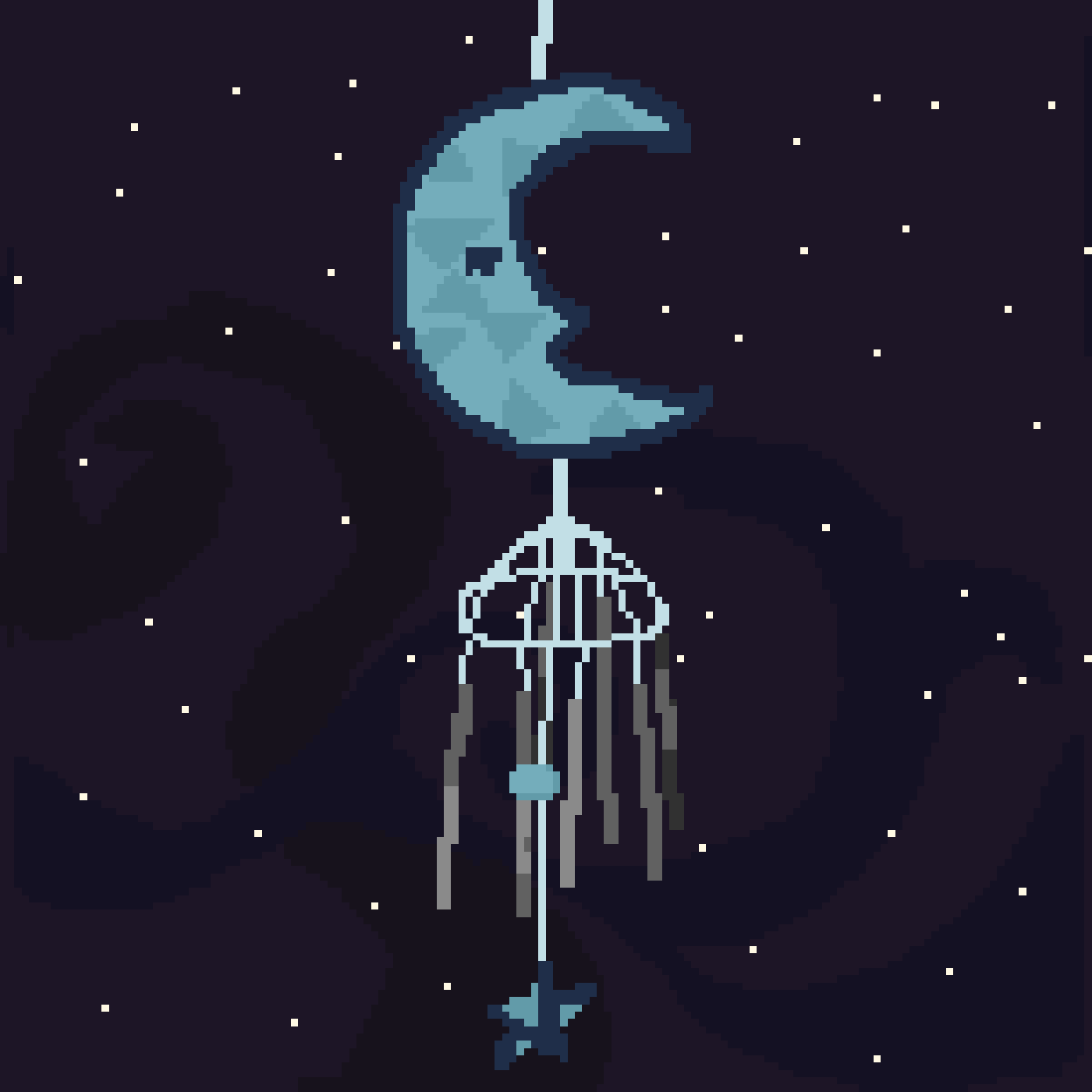 Pixilart Wind chimes by goldflowers