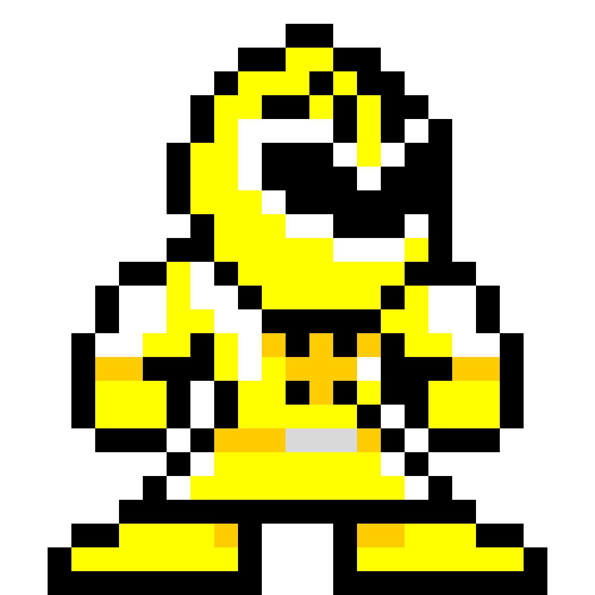 Pixilart - Power Rangers Dino Thunder Yellow by hunters4658