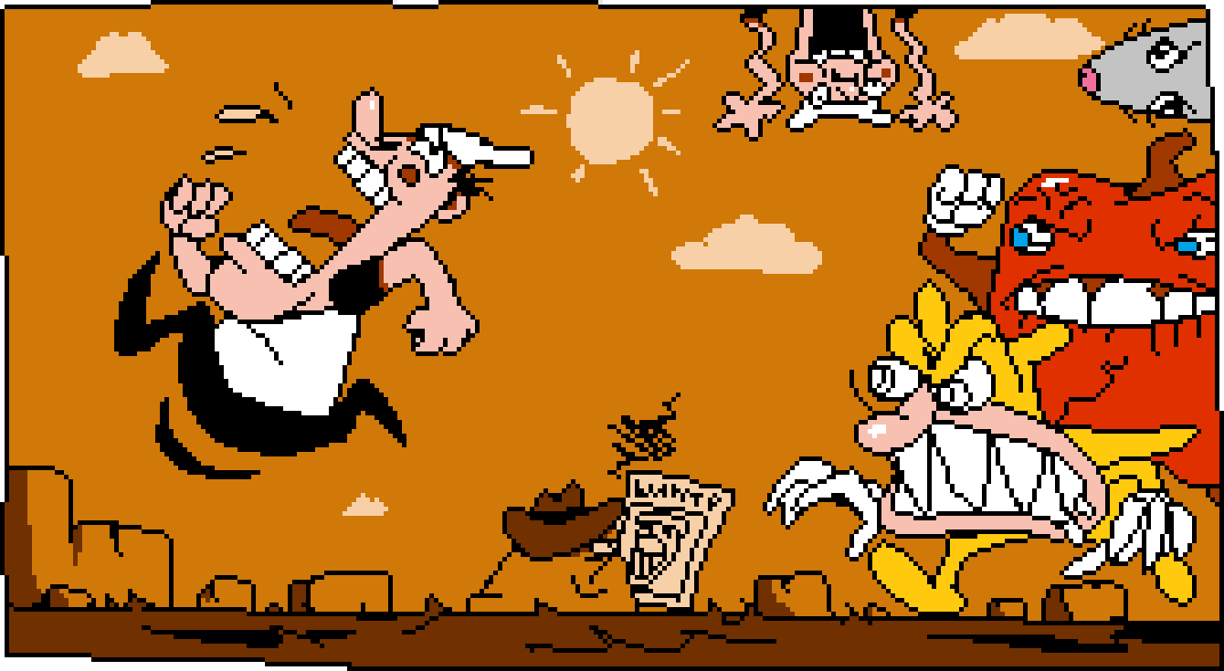 Pixilart pizza tower ending 7 colorized by TheGameFan