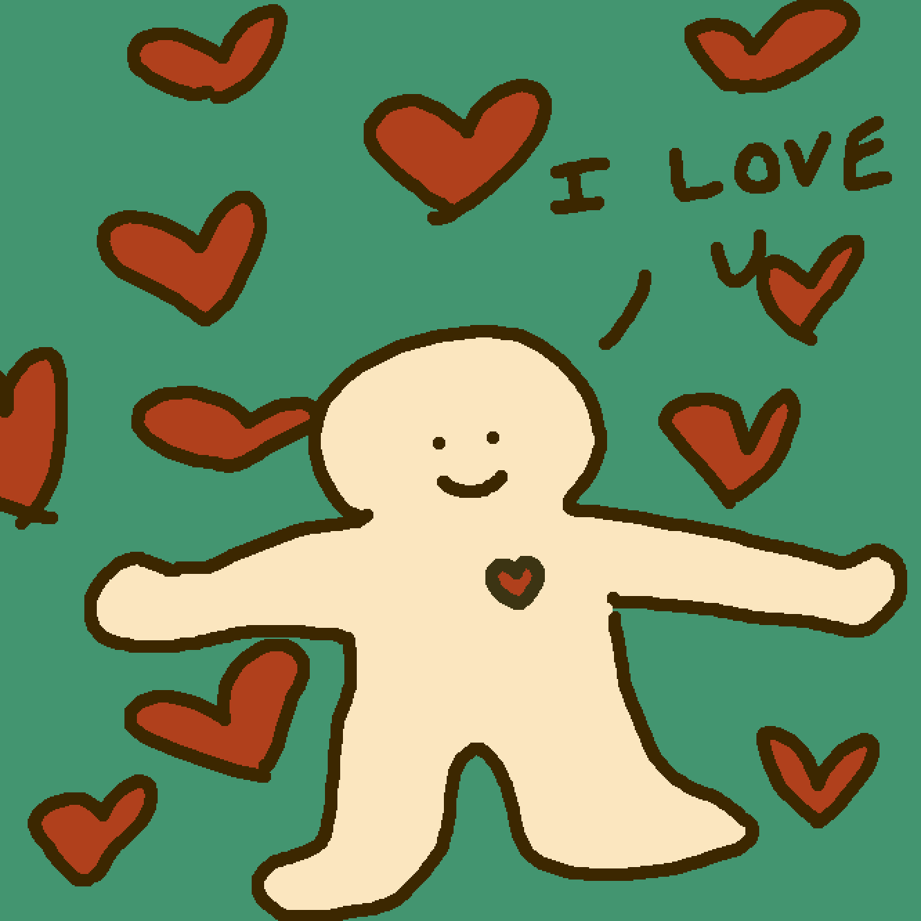 Pixilart - free hugs :)))) by clownfaceddaisy