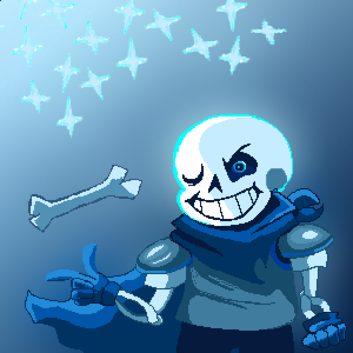 Pixilart - Swapped bonehead by datcomedian