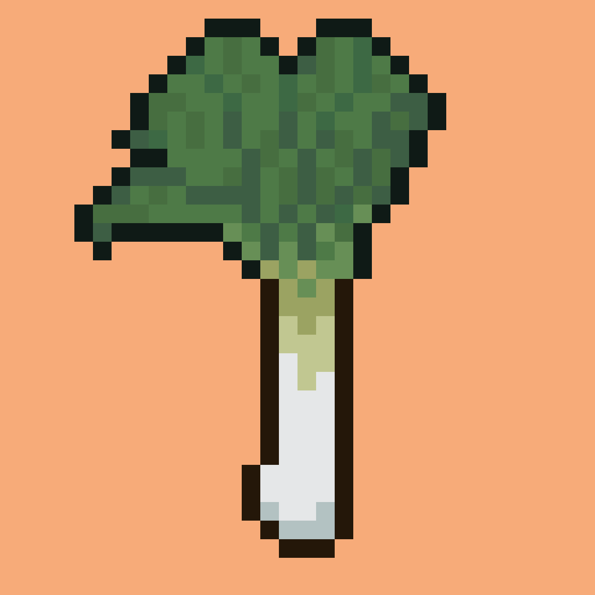 Pixilart - Leek- Stardew Valley by xEmo-Bunnyx