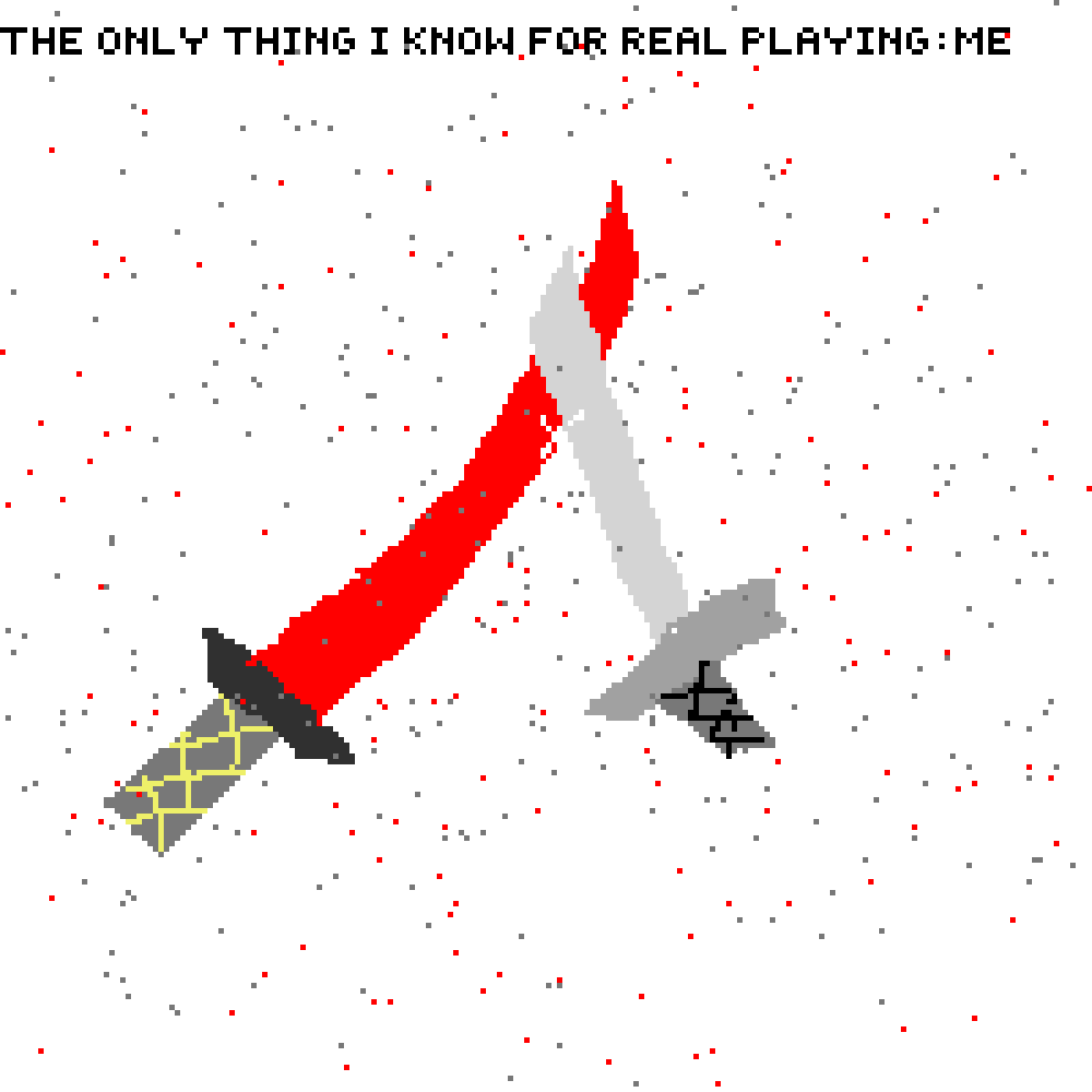 the only thing i know for real there will be bloodshed