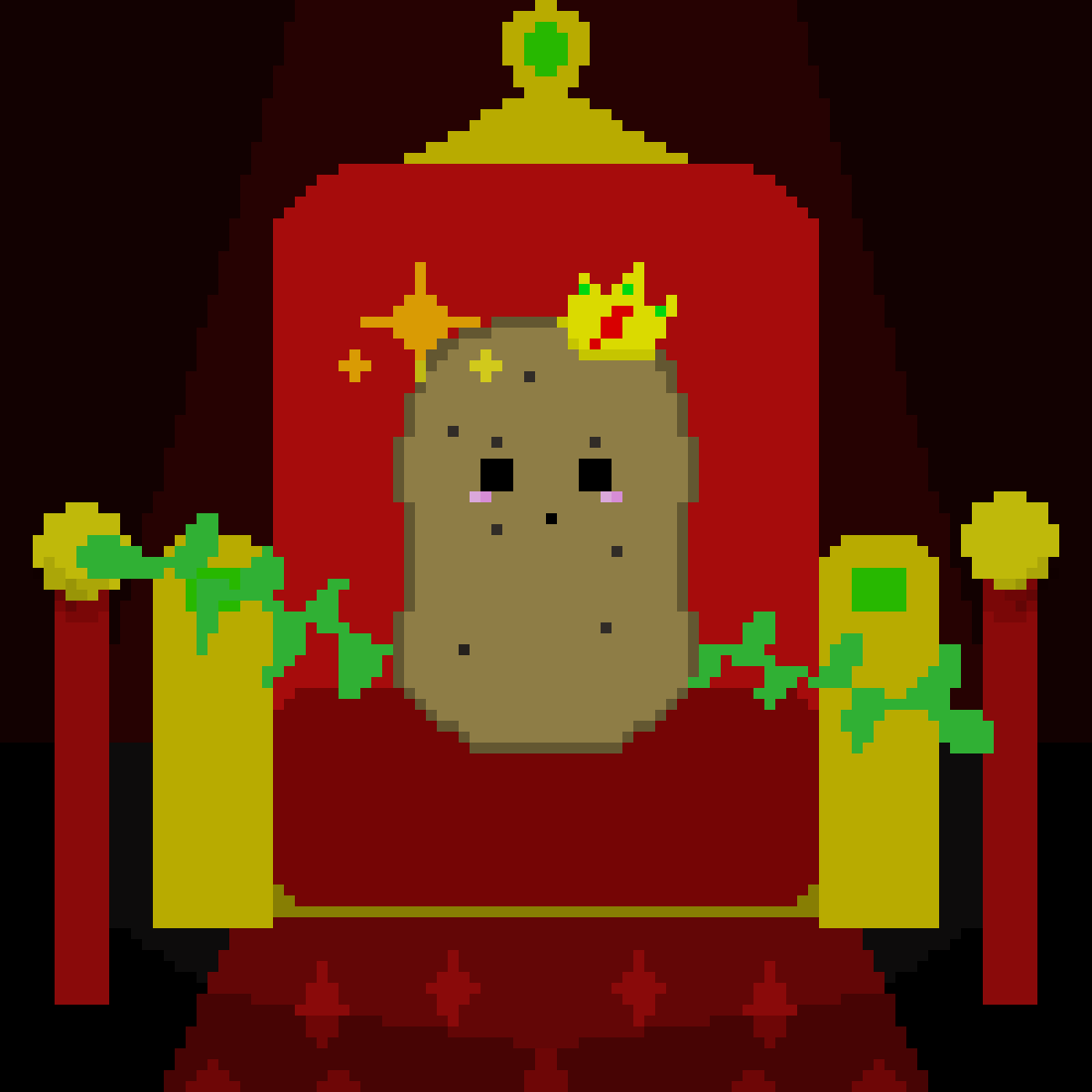 Pixilart KING POTATO by SunnyCreationz