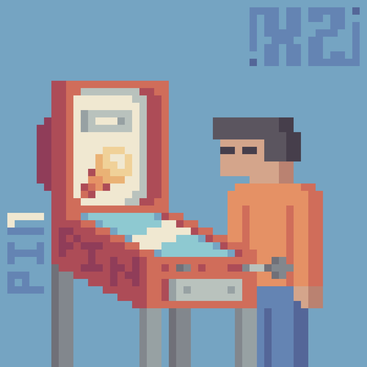 Pixilart Pinball Machine by XxZackxX