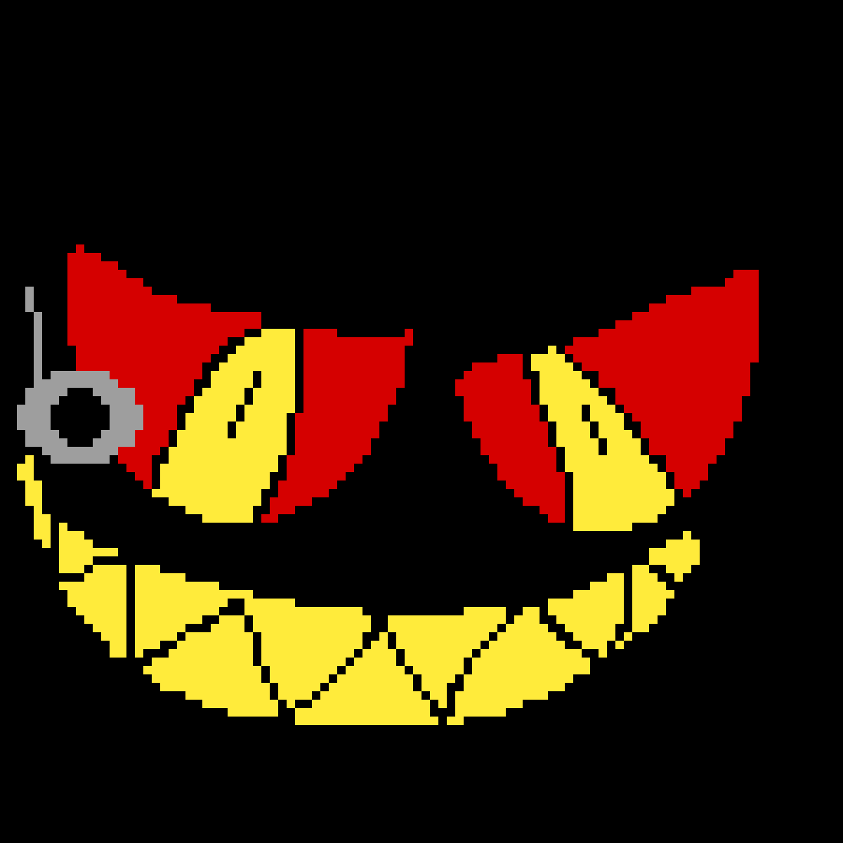 Pixilart - BEHOLD THE RADIO DEMON! by Lukes-Galaxy