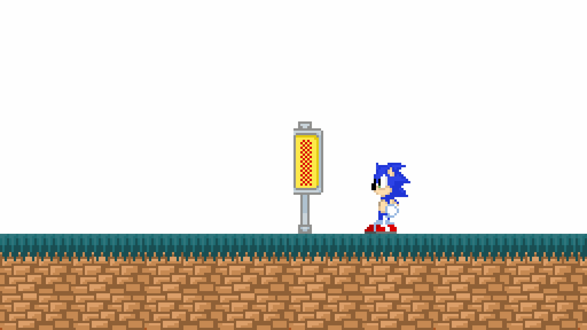 Pixilart goal post by Kalviniscool