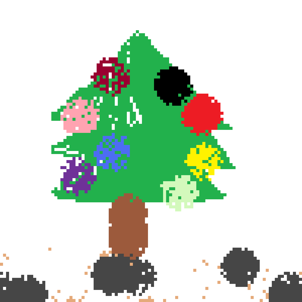 Pixilart My Christmas Tree by mindmusica