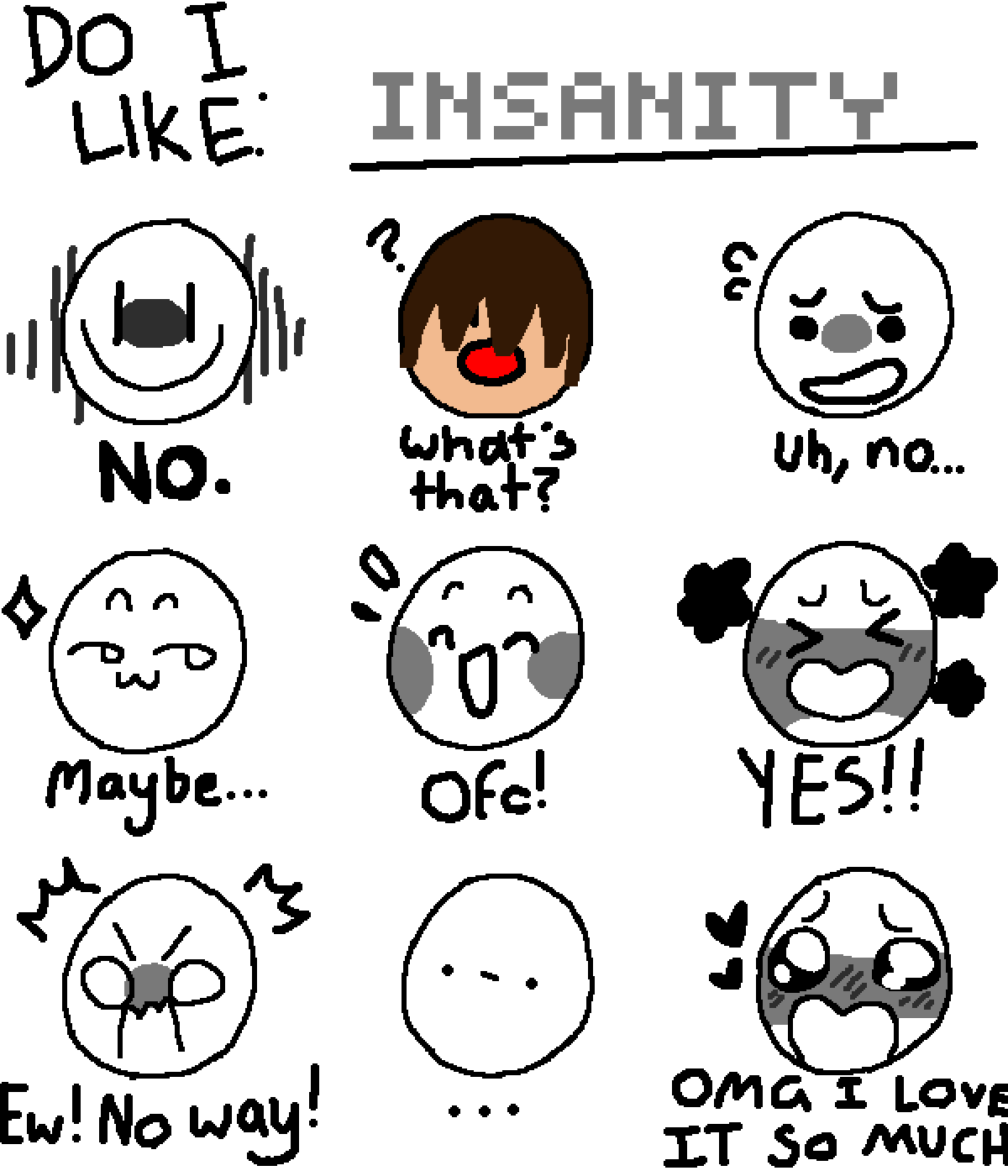 i have no idea what insanity is