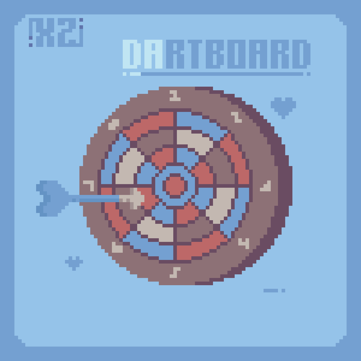 Pixilart DartBoard by XxZackxX