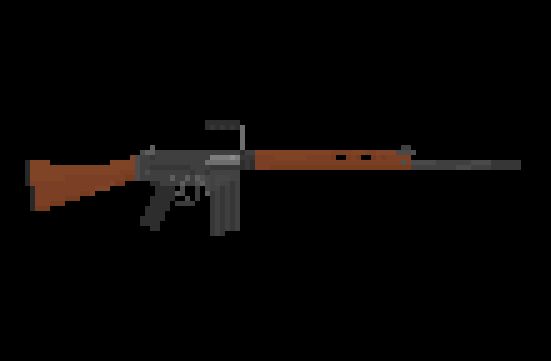 Pixilart - FN FAL by MurkyWaters