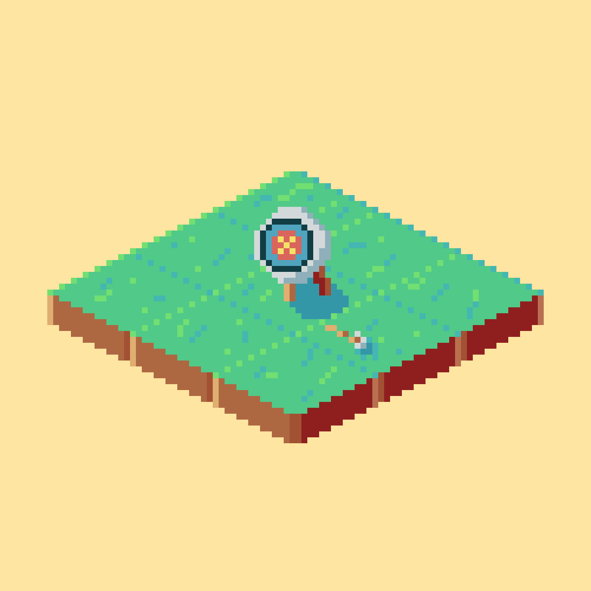 Pixilart Archery target by Octopie34