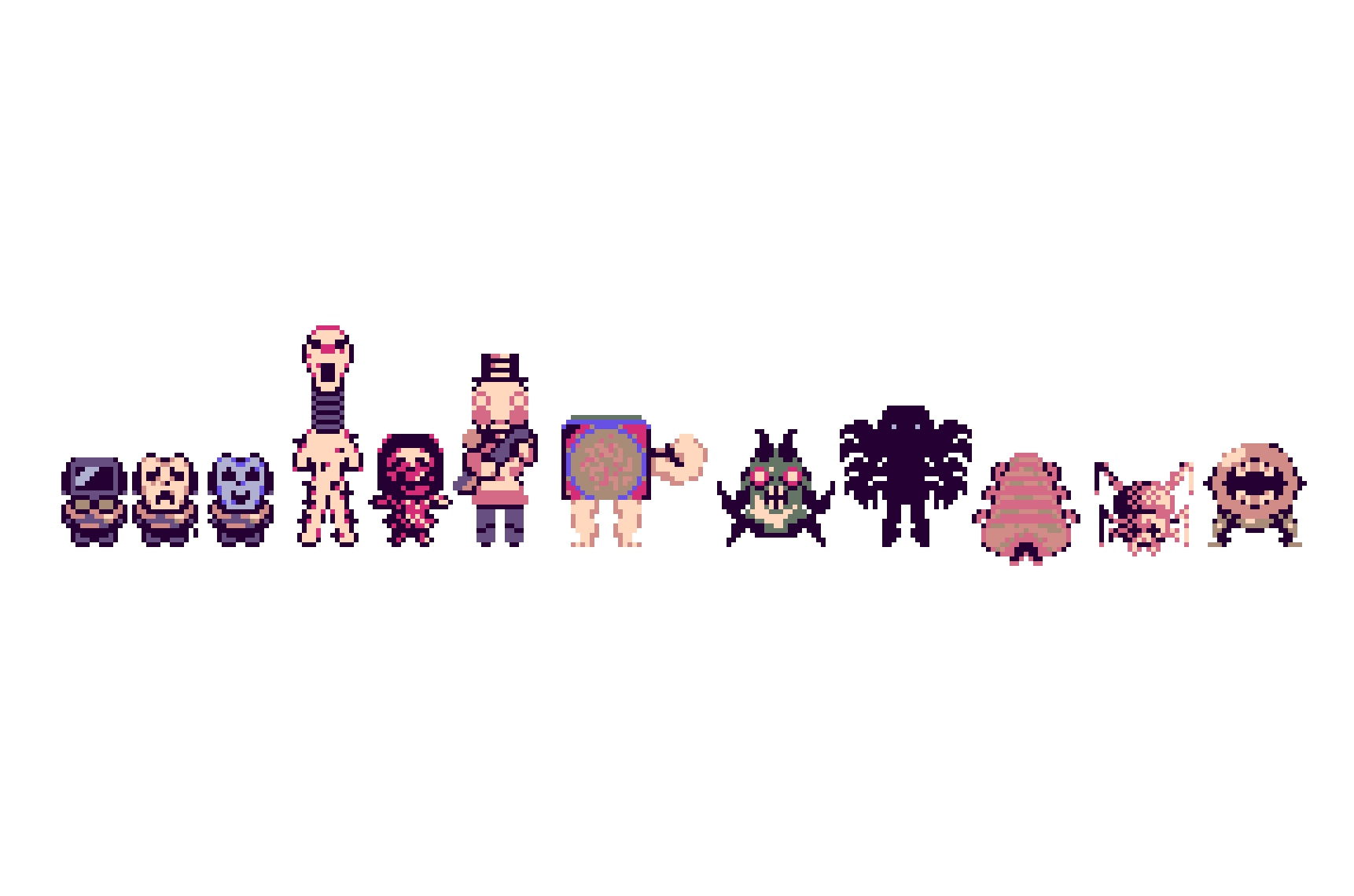 Pixilart - Lethal Company monsters by ApplePerson