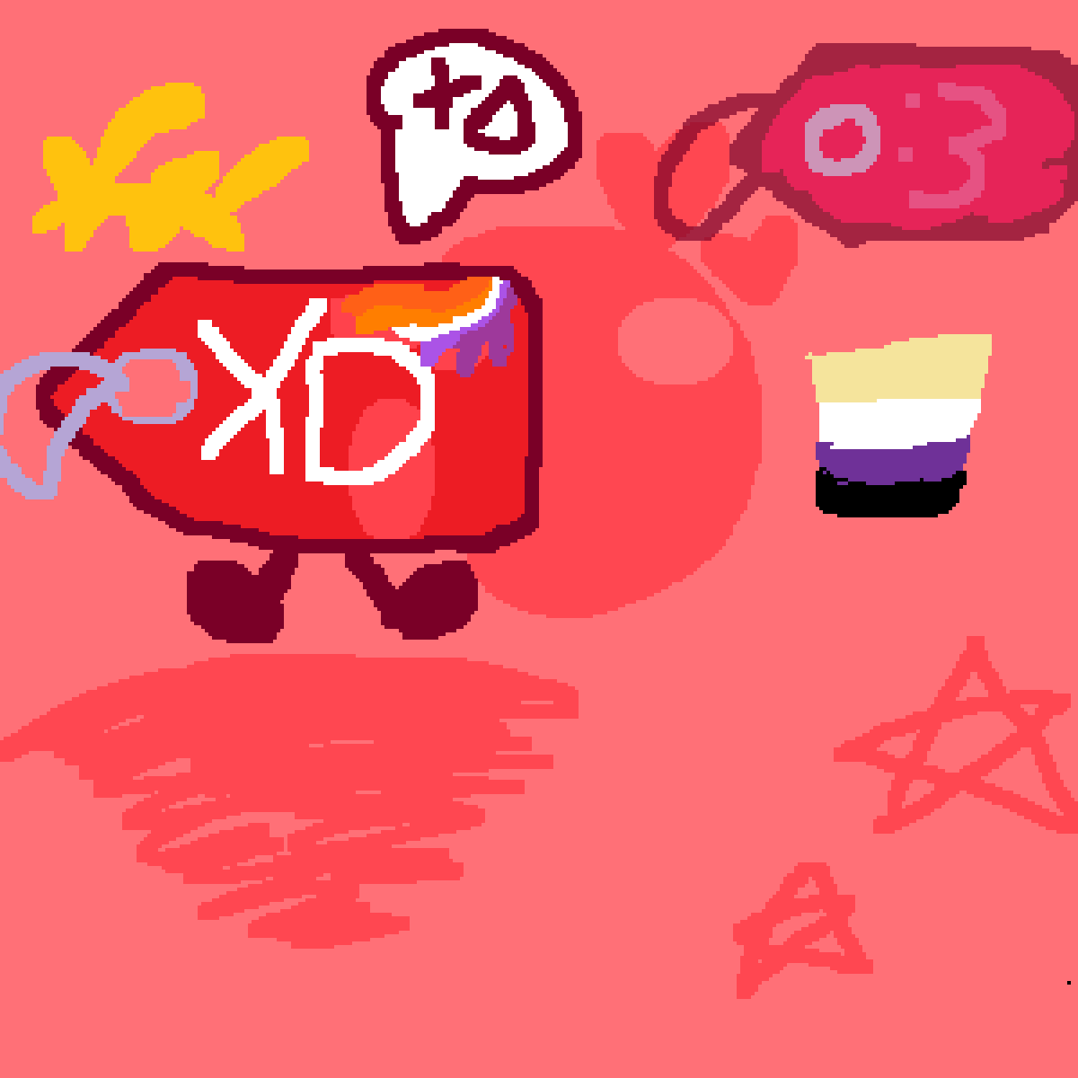 Pixilart TPOT TAGGY DAILY DRAWING ] by bruhplatypus