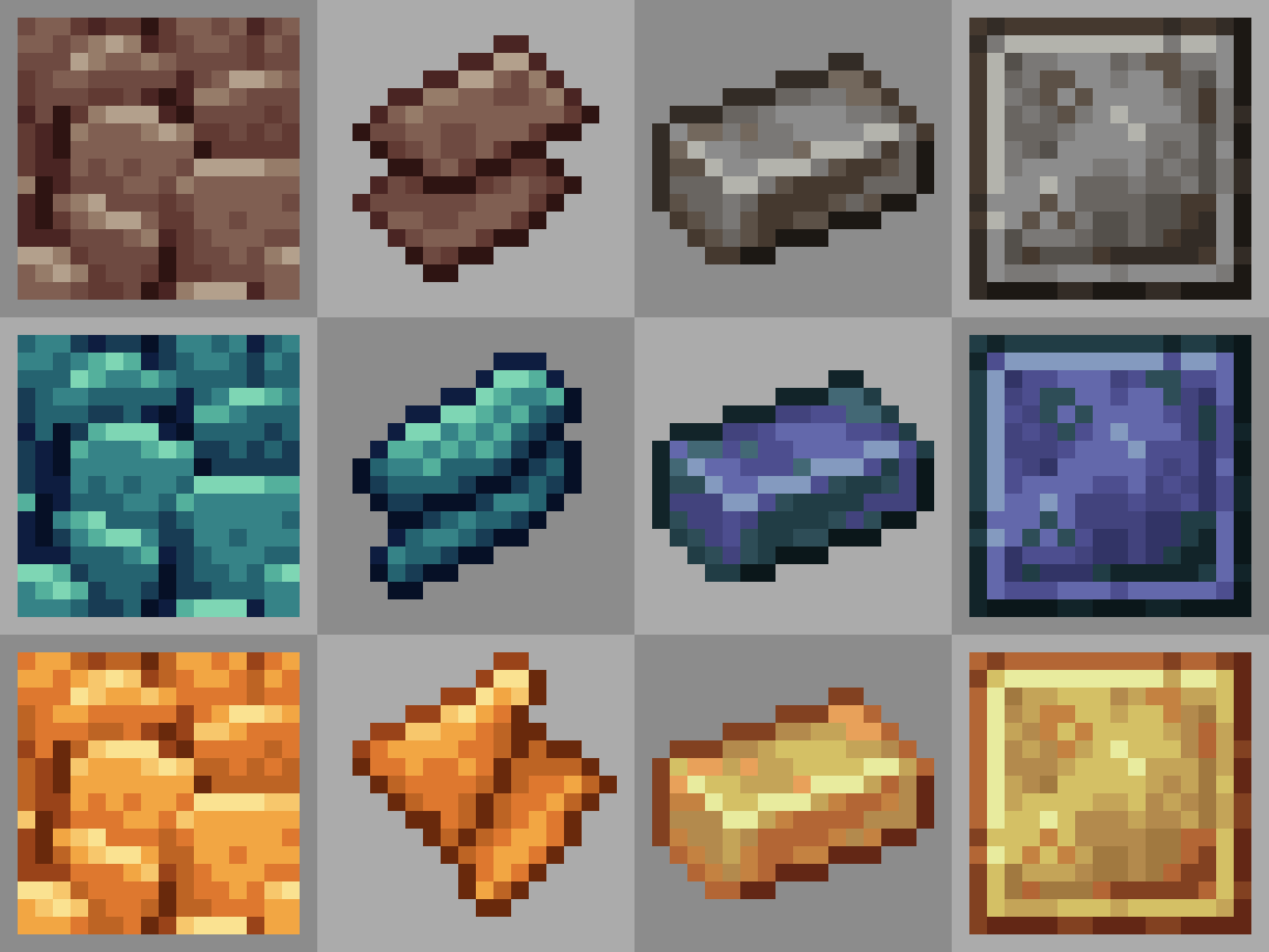 Pixilart Minecraft More Alloys by SourStew47